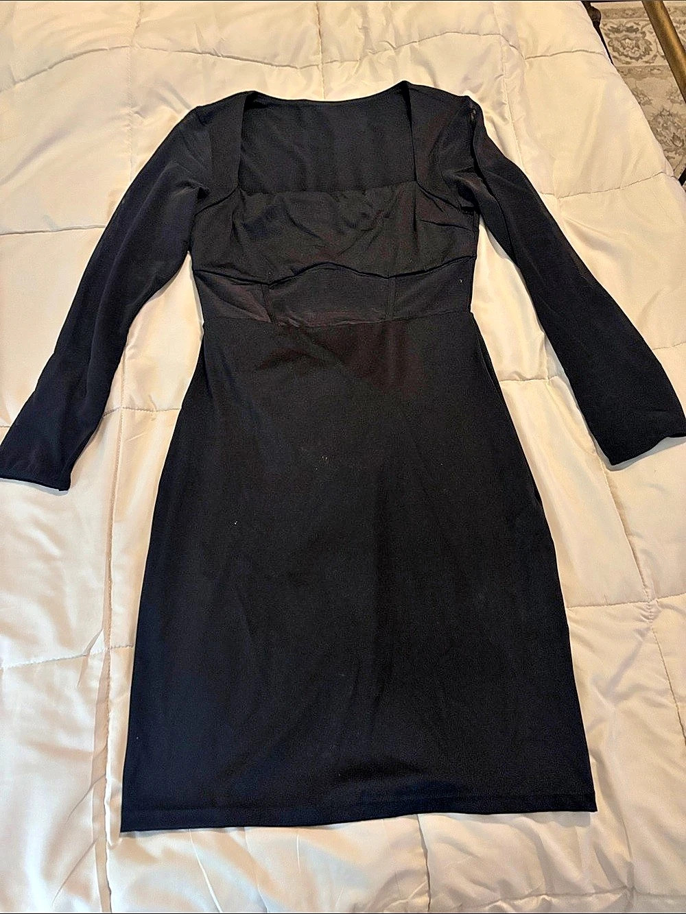 Popilush Black Mini Dress